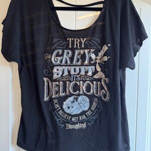 Disney Parks Try the Grey Stuff Disneyland Shirt Beauty & the Beast Lumière LE